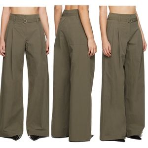 Prozena Schouler Khaki Proenza Schouler WhiteLabel Trousers NO OFFERS CONSIDERED